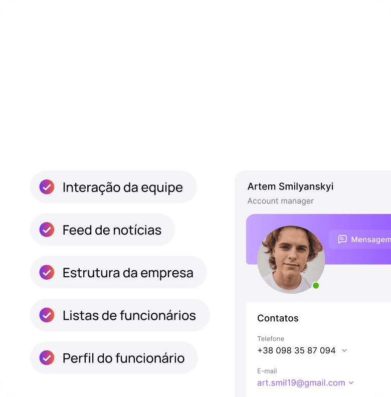 Empresa e pessoas